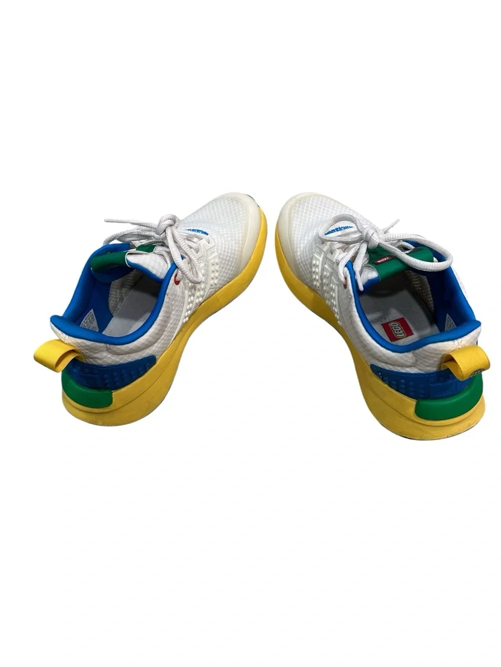 Adidas Men's Racer TR21 Lego Running White/ Multicolor Preowned great condition
